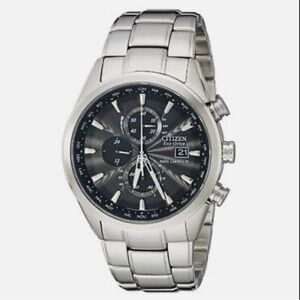Men’s Citizen World Chronograph Eco Drive H800 Radio Controlled Watch AT8010-58E